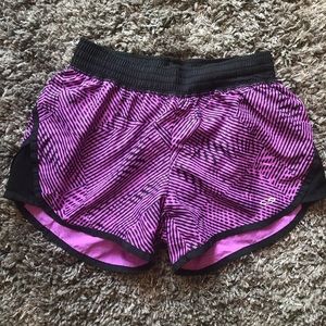 Purple althete shorts